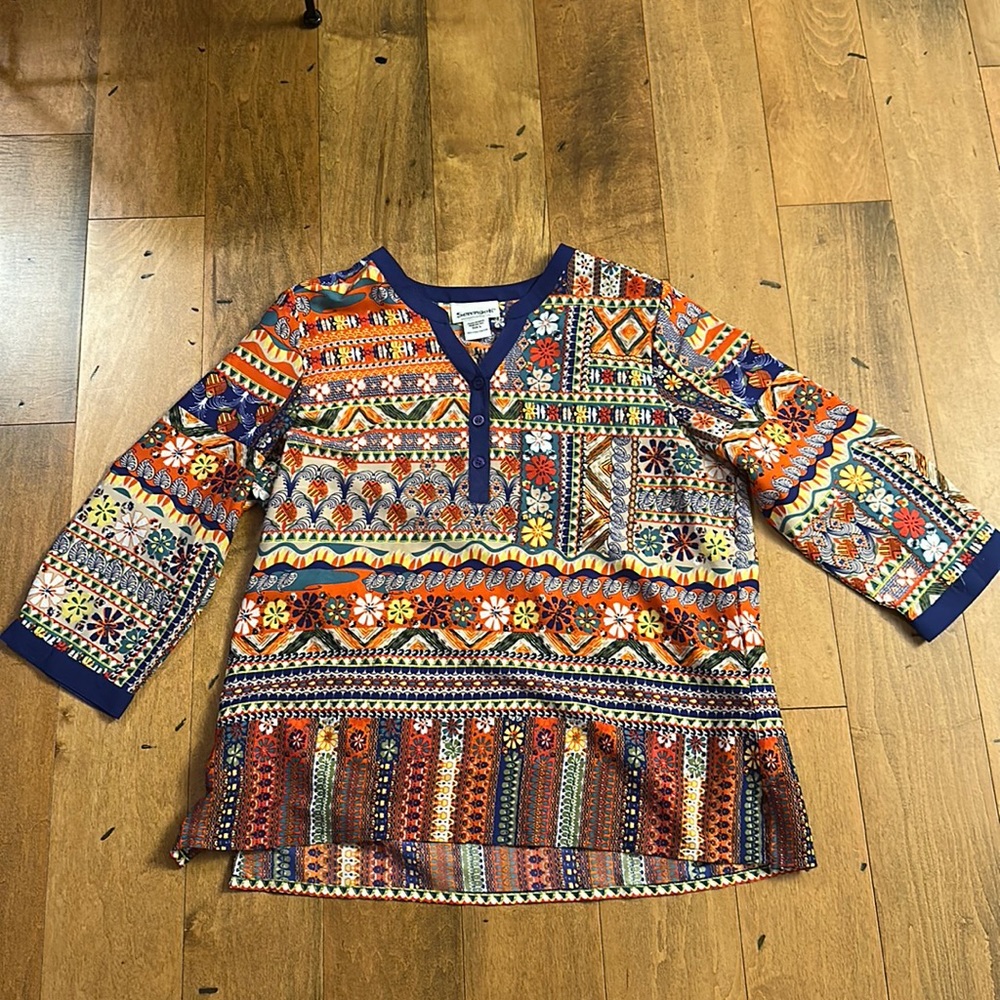 Colorful Dressy Top